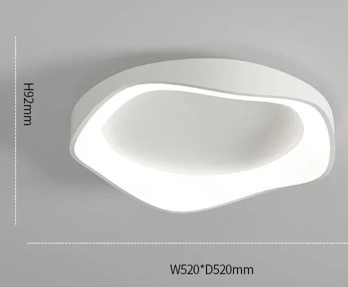 Asymetrické LED stropné svietidlo – Trend a elegancia 