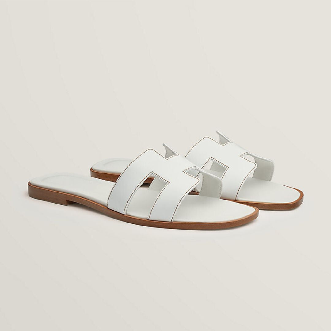Brigitte | Modern Flat Sandals – Aerated Design and Urban Style 
