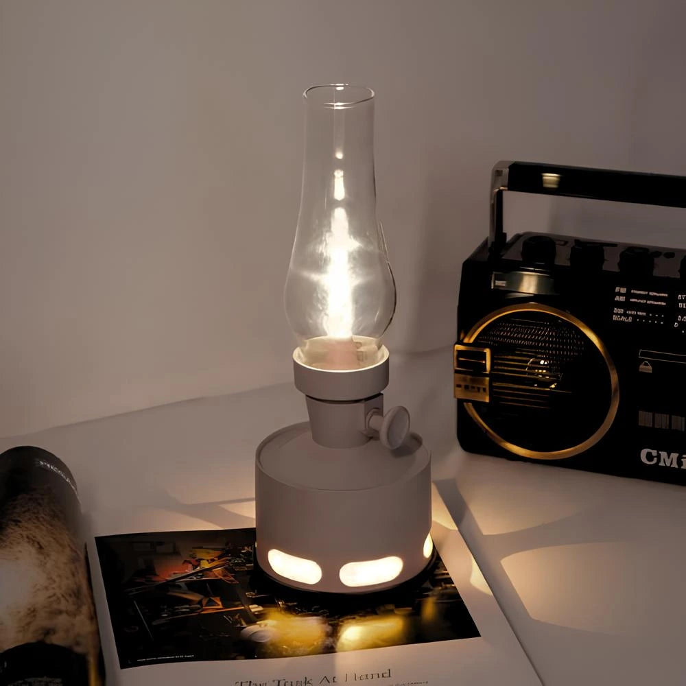 Lampa LED w stylu retro – eleganckie oświetlenie dekoracyjne 