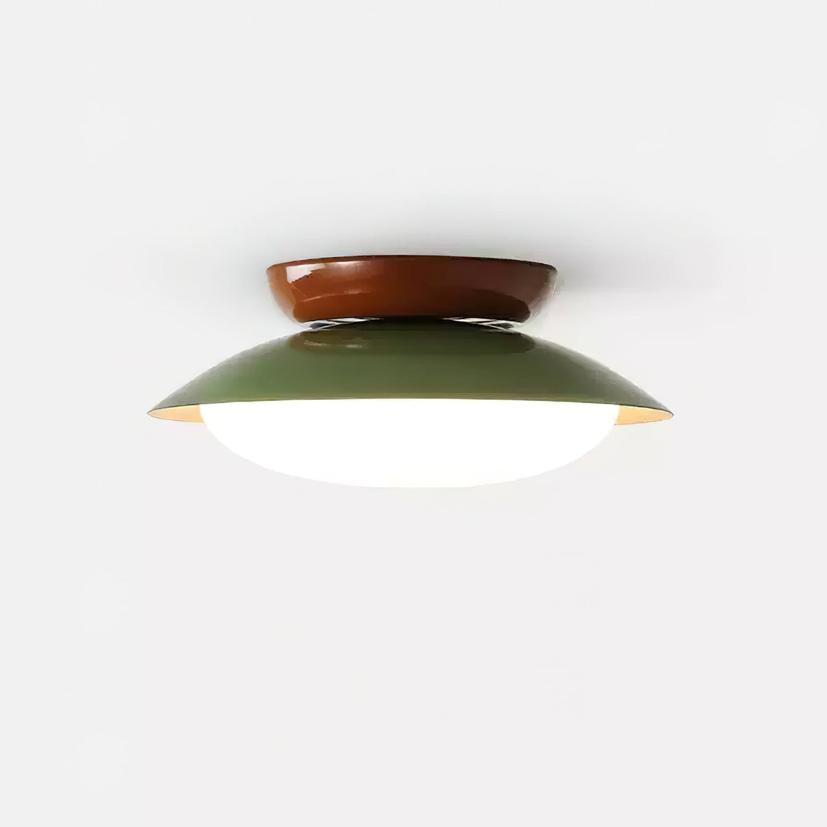Okrúhle stropné svietidlo LED - prirodzená žiara a diskrétna elegancia