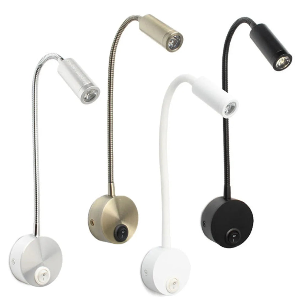 Flexibilní nástěnné svítidlo LED - mobilita, elegance a cílené světlo