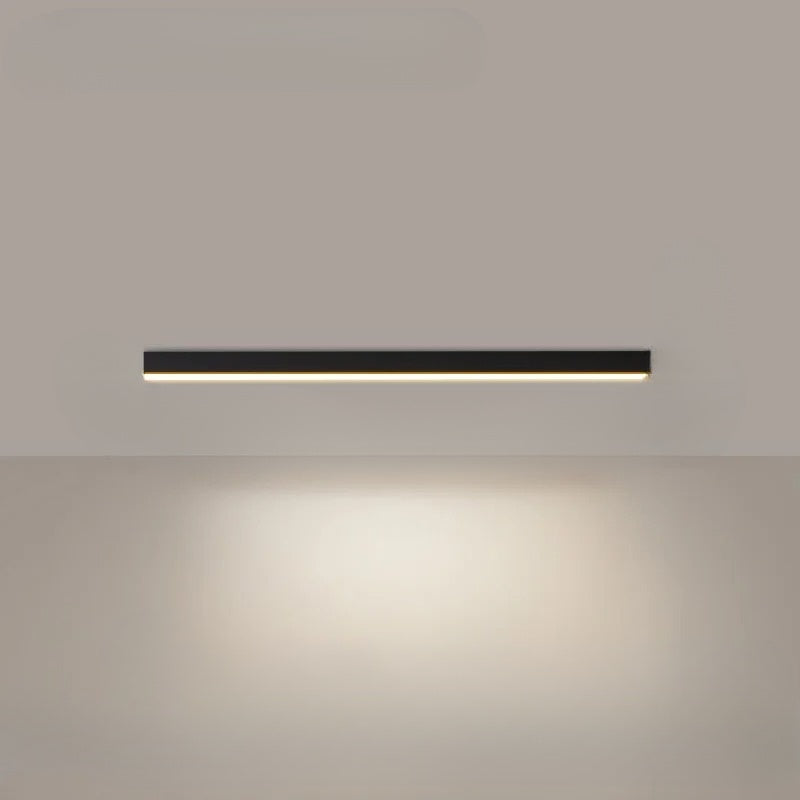 Minimalistyczny sufitowy żyrandol LED - Skandynawski design 