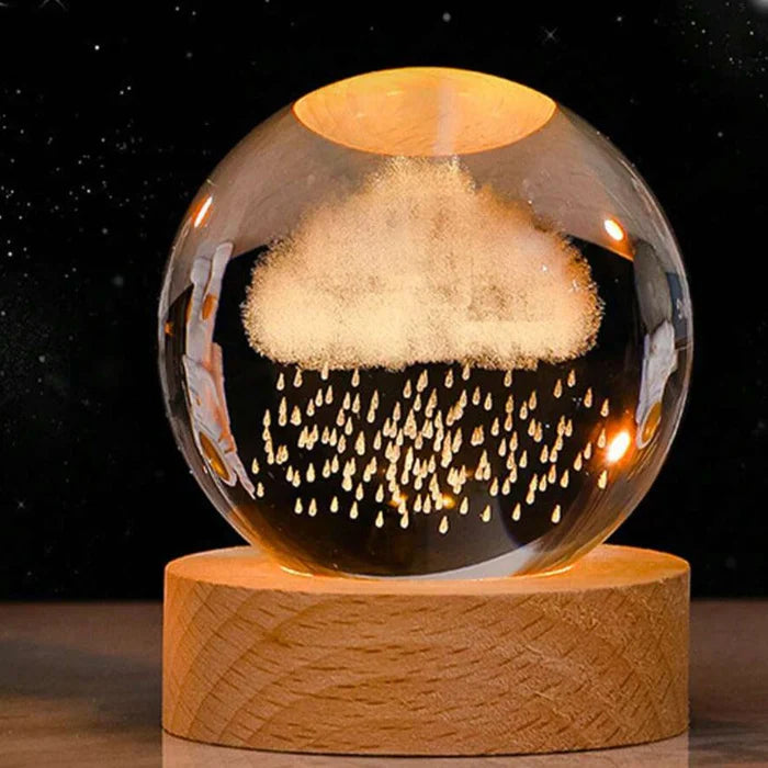 Dekorativní LED lampa – gravírované provedení a moderní styl 