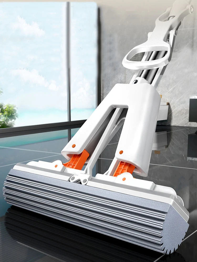 Ultra-absorbčný mop – Automatické a praktické žmýkanie 