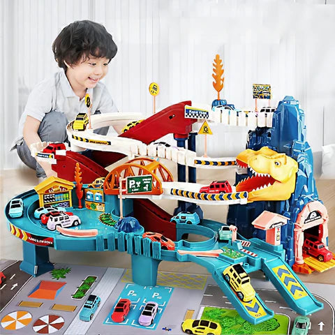 DinoRush Race Track - Fun & Challenge at Full Speed